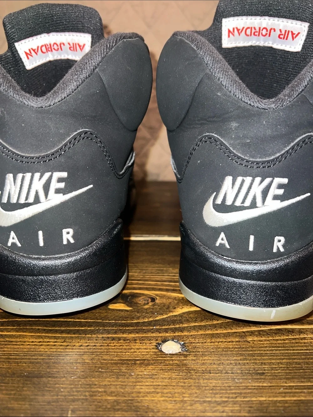 Air Jordan 5 Retro OG 'Black Metallic' (2016), featuring style code 845035-0